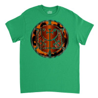 Leopard Skin Winged Cross Goetic Coin Sigil Seal Of Haures Stars Classic T-shirt | Artistshot