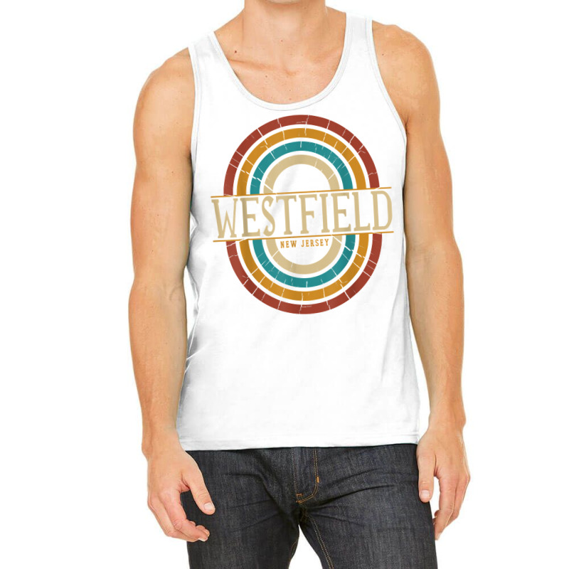 Vintage Retro Westfield New Jersey Nj Women Men Souvenirs T Shirt Tank Top | Artistshot