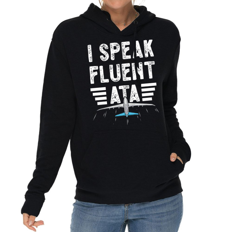 Ap Quote For An Airplane Mechanic Girl Lightweight Hoodie | Artistshot