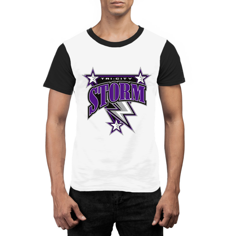 Tri City Storm Graphic T-shirt by hilya | Artistshot