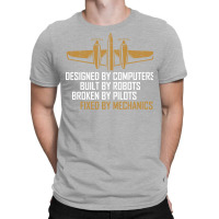 Aircraft Maintenance Technician Airplane Mechanic Retro T-shirt | Artistshot