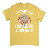 Ap Design For An Aviation Support Equipment Technician Stars Classic T-shirt | Artistshot