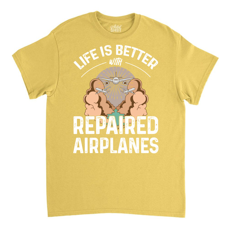 Ap Design For An Aviation Support Equipment Technician Stars Classic T-shirt | Artistshot