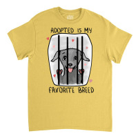 Adopted Is My Favorite Breed Retro Classic T-shirt | Artistshot