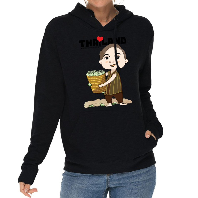 Thai Native Farmer Cute Lightweight Hoodie | Artistshot