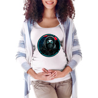 Modern Urban Vaporwave Streetwear Style Maternity Scoop Neck T-shirt | Artistshot