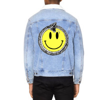 Smile Snake Summer Unisex Sherpa-lined Denim Jacket | Artistshot