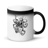 Kraken With Analog Synthesizer 1 Magic Mug | Artistshot