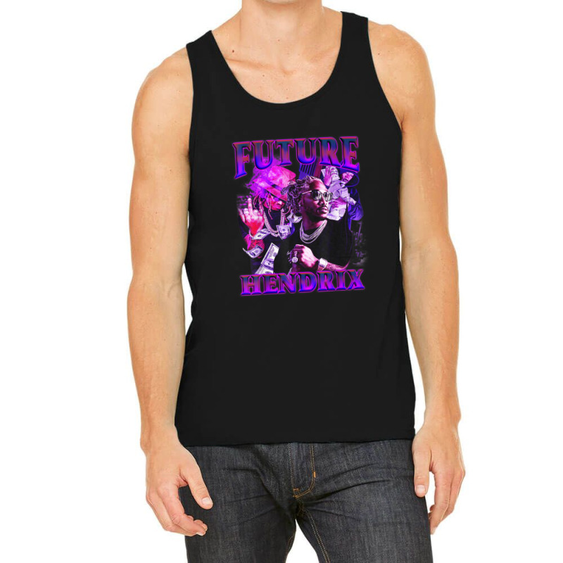 Vintage Futures Art Hendrixs Rapper Legend 80s 90s Tank Top by TinaCrisp | Artistshot