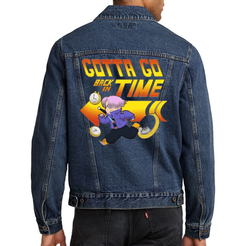 Time Traveling! Men Denim Jacket by BethanyIrwin | Artistshot