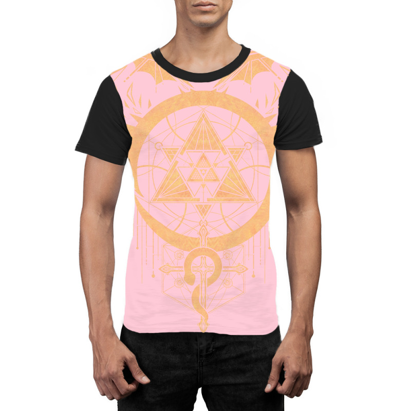 Gilded Snakes Of Alchemy Girl Graphic T-shirt by irildarnen | Artistshot