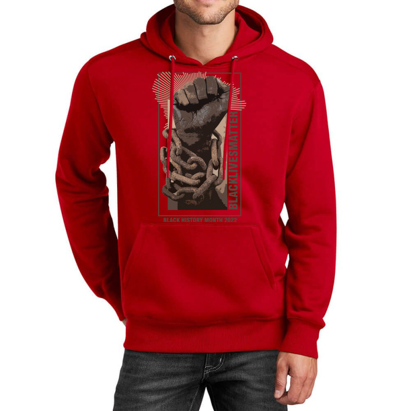 Black History Month Fight 2022 Girl Unisex Hoodie | Artistshot