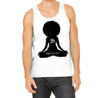 Womens Meditator Om African American Empowerment Yoga Meditation T Shi Tank Top | Artistshot