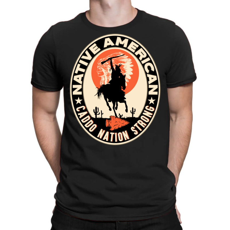 Caddo Tribe Native American Indian Proud Art Deco Vintage Trending T-shirt | Artistshot