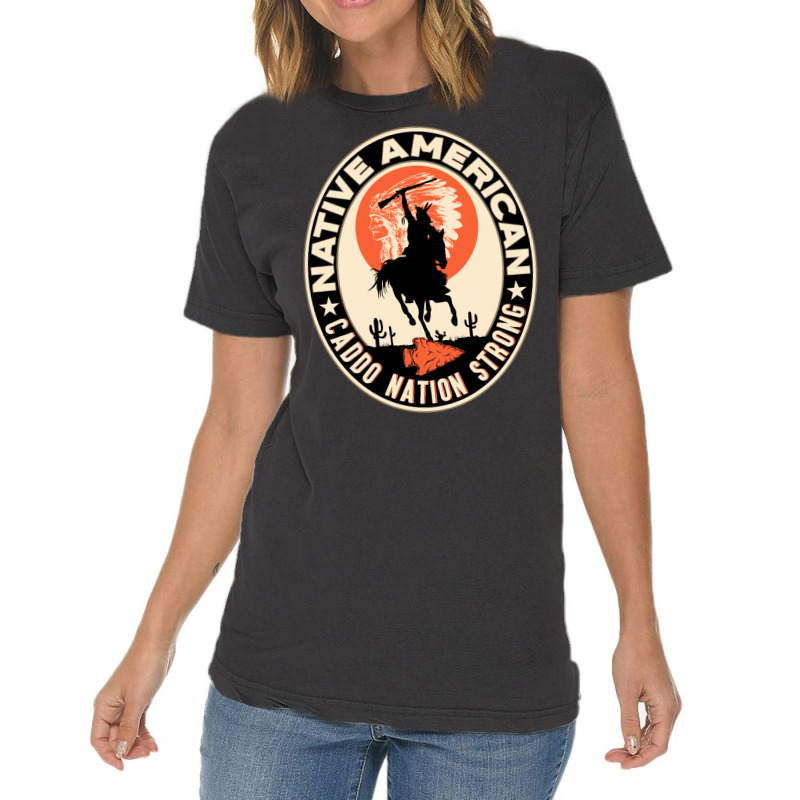 Caddo Tribe Native American Indian Proud Art Deco Vintage Trending Vintage T-shirt | Artistshot