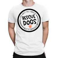 Service Dog Rescue Dog Search Dog Paw Stars T-shirt | Artistshot