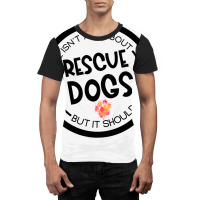 Service Dog Rescue Dog Search Dog Paw Stars Graphic T-shirt | Artistshot