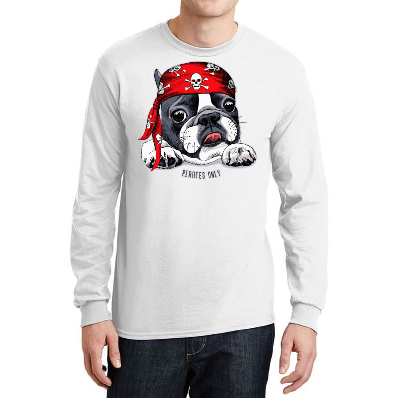 Terrier Pirates Only Stars Long Sleeve Shirts | Artistshot