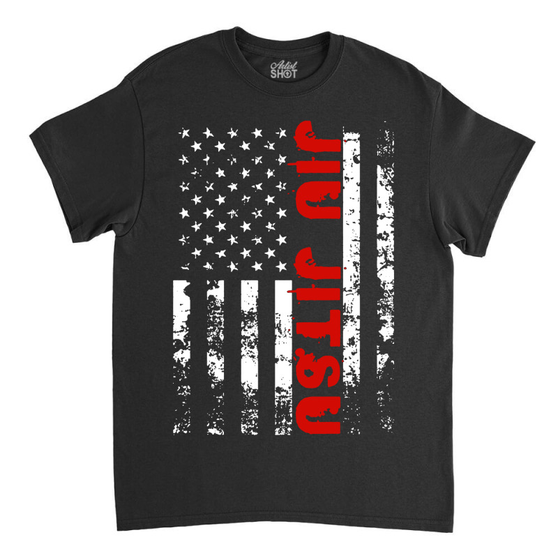 Brazilian American Flag Classic T-shirt by Woko Art | Artistshot