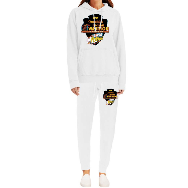 Ouachita Native American Indian Born With Super Power Aesthetic Hoodie & Jogger Set | Artistshot