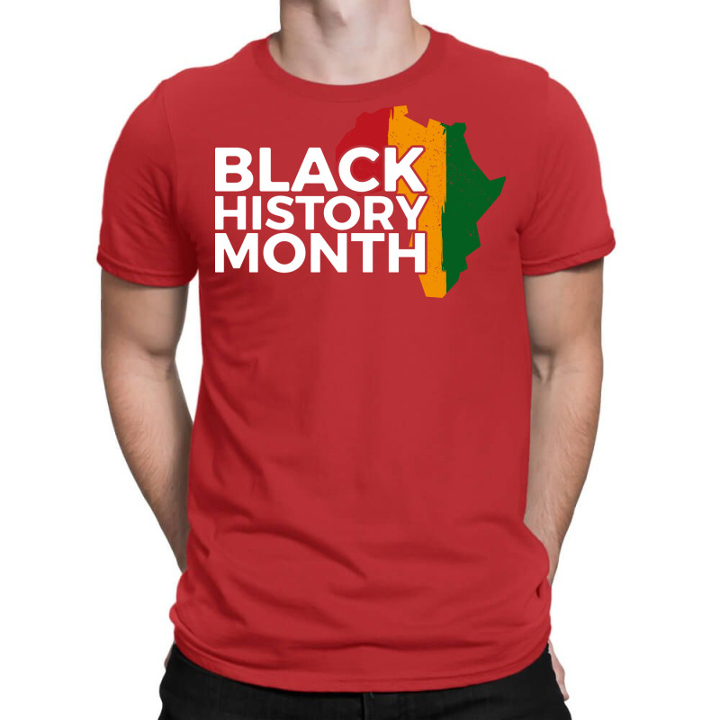 Black History Month Map Vintage T-shirt | Artistshot