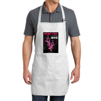 Vaporwave Aesthetic Beautiful Flowers Pattern Full-length Apron | Artistshot