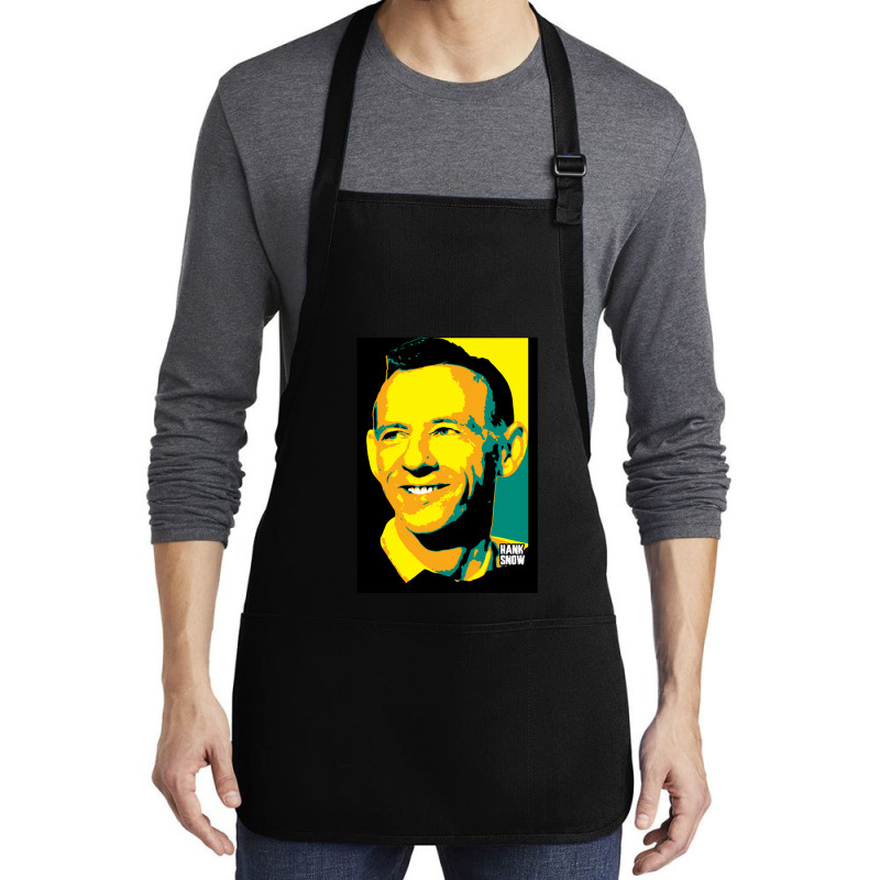 Hank Snow Clarence Eugene Snow The Singing Ranger The Yodeling Ranger  Medium-length Apron | Artistshot