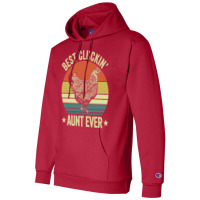 Best Cluckin Aunt Ever Cool Champion Hoodie | Artistshot