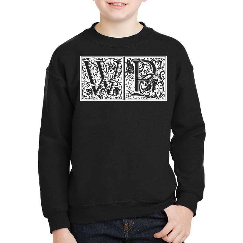 Wp   Initials W P Name Surname Onomastics Onomatology T Shirt Youth Sweatshirt by araceliphexy | Artistshot