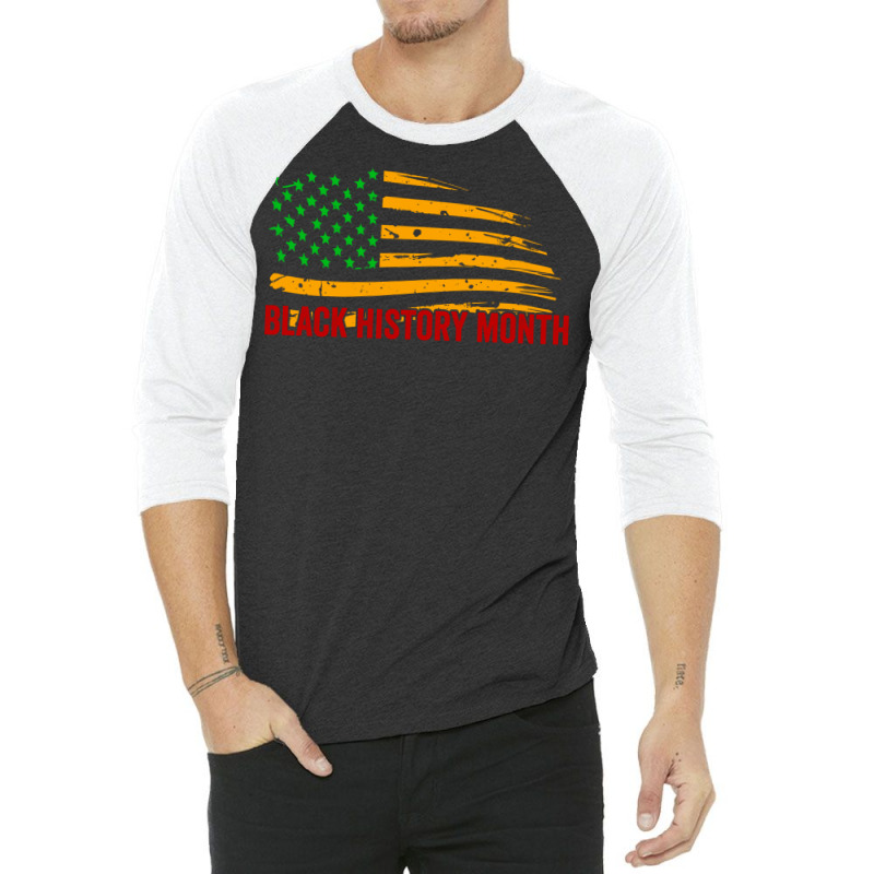 Black History Month Funny 3/4 Sleeve Shirt | Artistshot