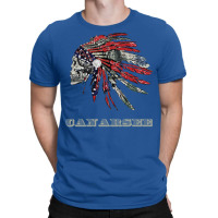 Canarsee Native American Indian Flag Money Headress Funny T-shirt | Artistshot