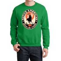 Mogollon Tribe Native American Indian Strong Warrior Strong Aesthetic Crewneck Sweatshirt | Artistshot