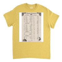 Deseret Alphabet Vintage Classic T-shirt | Artistshot