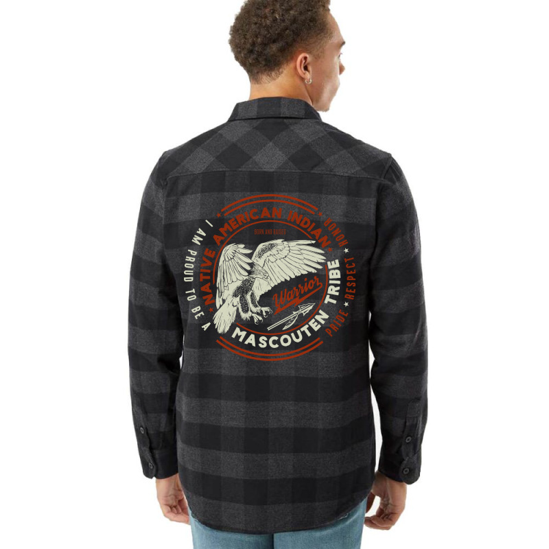 Mascouten Tribe Native American Indian Proud Respect Honor Summer Flannel Shirt | Artistshot