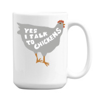 Chicken Talk Trending 15 Oz Coffee Mug | Artistshot