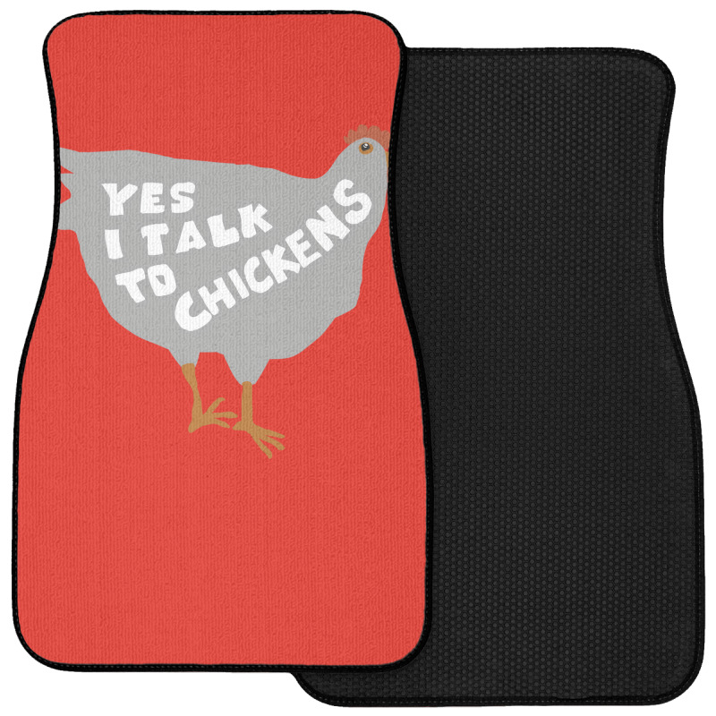 Chicken Talk Trending Front Car Mat | Artistshot