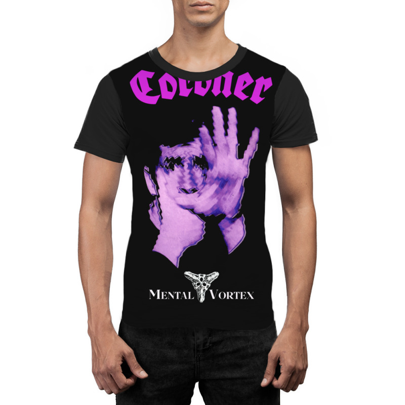 Coroner  Mental Vortex Graphic T-shirt | Artistshot