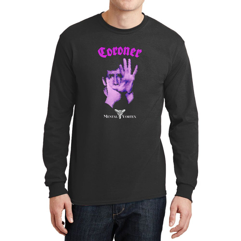 Coroner  Mental Vortex Long Sleeve Shirts | Artistshot