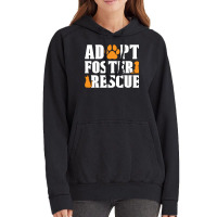 Animal Rescue Adopt Foster Adoption Animal Rescuer Red Vintage Hoodie | Artistshot