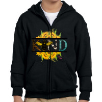 Limited Edition Bee Kind Sunflower Bee Autumn Fall Design Youth Zipper Hoodie | Artistshot