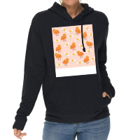 Cute Chicken And Egg Yolk Nursery Pattern Funny Lightweight Hoodie | Artistshot