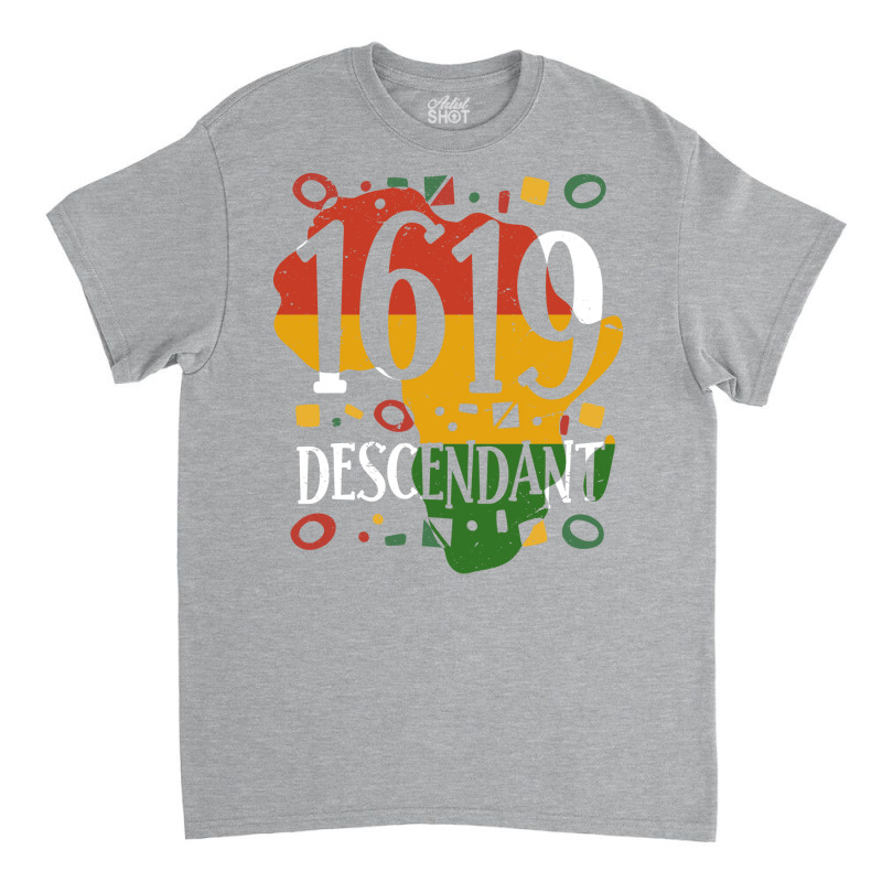 Project 1619 Descendant Black History Month Tumblr Classic T-shirt | Artistshot