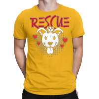 Animal Rescue Rescue Animal Shelter Animal Rescuer Green T-shirt | Artistshot