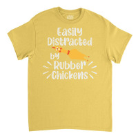 Rubber Chicken Enthusiast Loud Scream Yellow Music Classic T-shirt | Artistshot