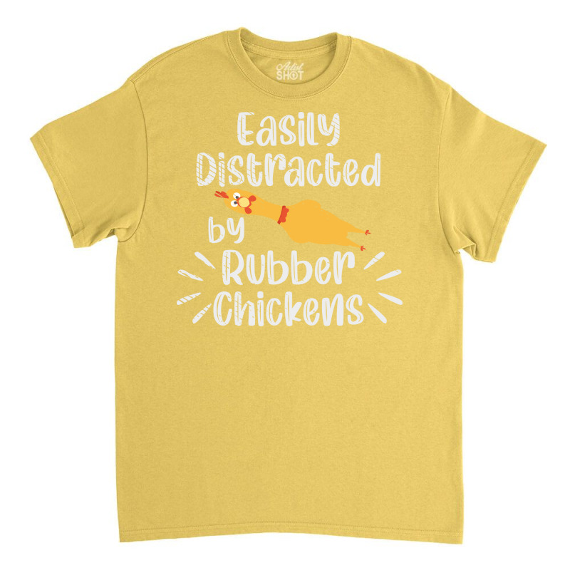 Rubber Chicken Enthusiast Loud Scream Yellow Music Classic T-shirt by cmryruadoa | Artistshot