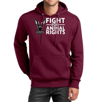 Fight For Animal Rights Animal Rescue Adopting Boy Unisex Hoodie | Artistshot