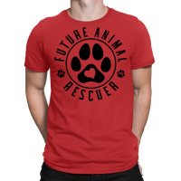 Future Animal Adopt Animal Shelter Animal Rescuer Love T-shirt | Artistshot