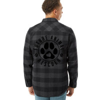 Future Animal Adopt Animal Shelter Animal Rescuer Love Flannel Shirt | Artistshot