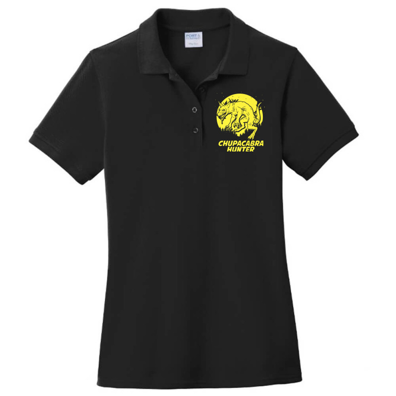 Chupacabra Hide & Seek Hunter Champion Cryptid Premium T Shirt Ladies Polo Shirt by aiiluurosy | Artistshot