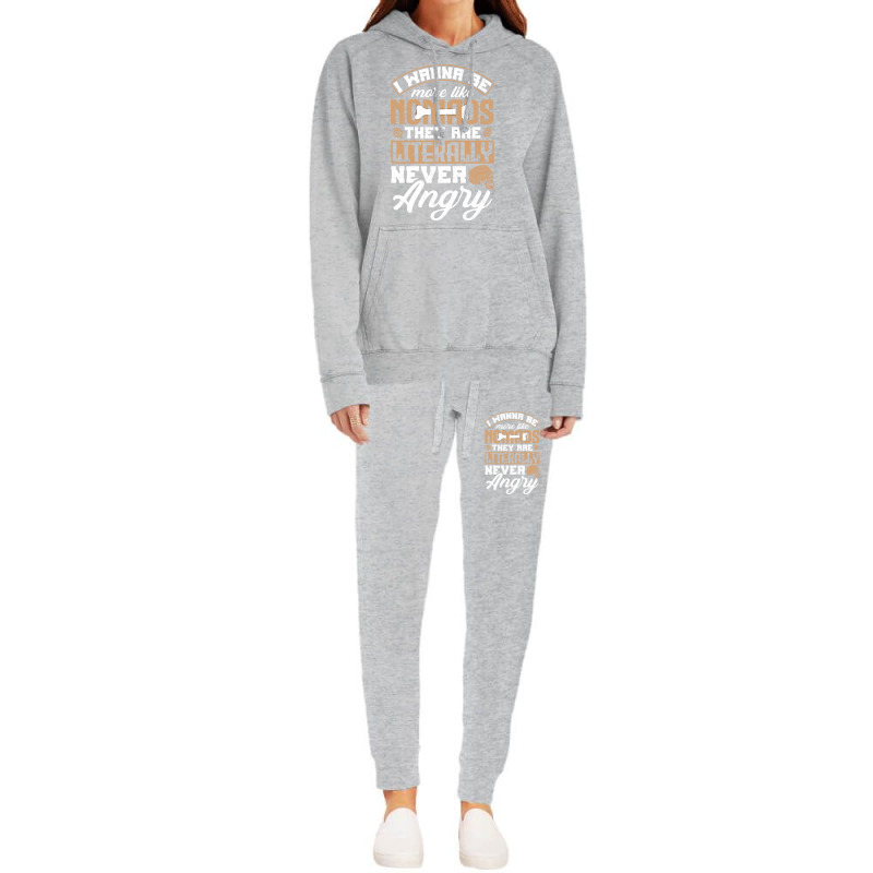 Anthropology Anthropologist I Wanna Be More Like Nomads Pun Travel Hoodie & Jogger Set | Artistshot